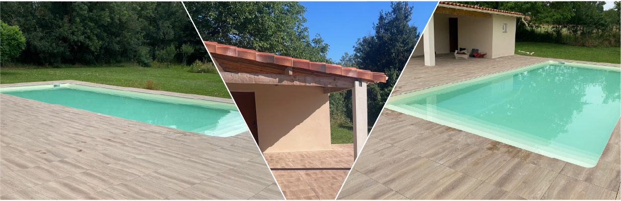 Résultat final projet Caylus rénovation piscine